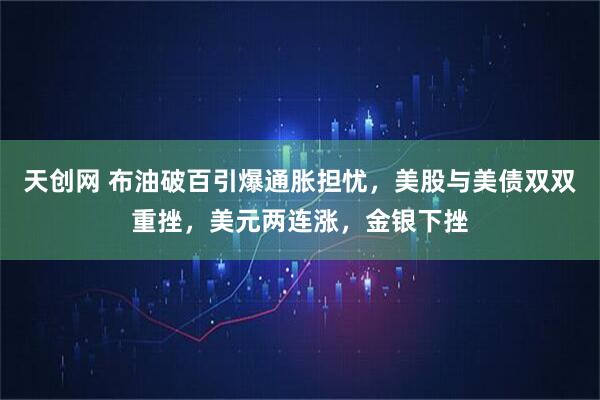 天创网 布油破百引爆通胀担忧，美股与美债双双重挫，美元两连涨，金银下挫
