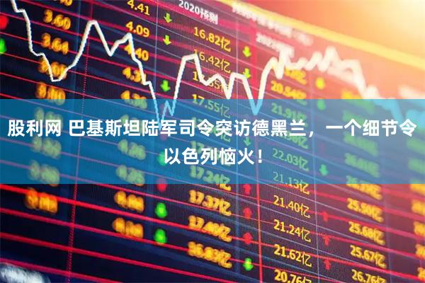 股利网 巴基斯坦陆军司令突访德黑兰，一个细节令以色列恼火！
