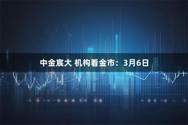 中金宸大 机构看金市：3月6日