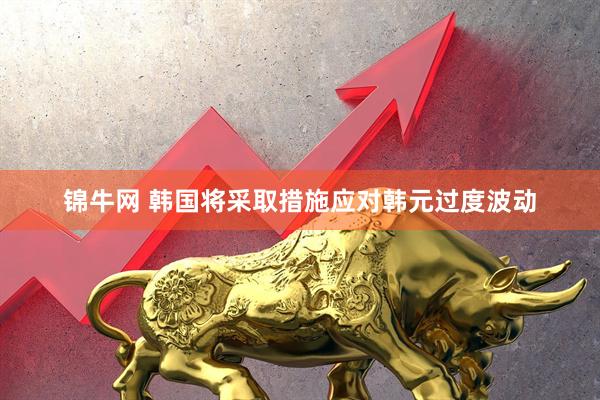 锦牛网 韩国将采取措施应对韩元过度波动